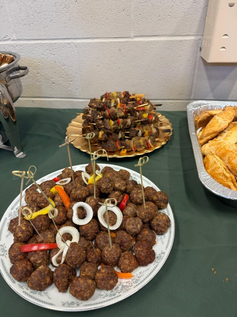 Cameroonian food served at the This is Cameroon ’26 convention, May 2026